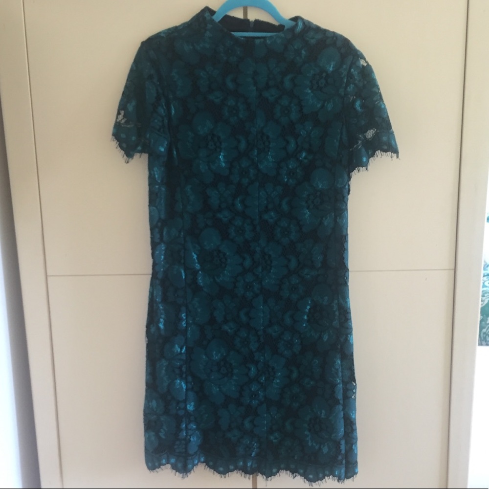 Betsey Johnson green lace dress